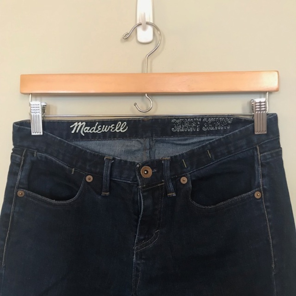 Madewell Skinny Skinny Jeans in Midnight Haze Sz28